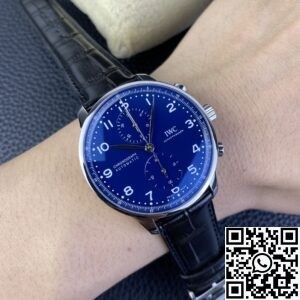 ZF Factory Replica IWC Portugieser IW371491 Blue Panda Plate