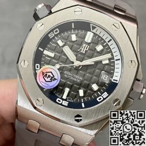 APS Factory Replica Audemars Piguet Royal Oak Offshore 15720ST.OO.A009CA.01 Grey Dial