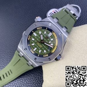 IP Factory Replica AP Royal Oak Offshore 15720ST.OO.A052CA.01 Army Green Dial