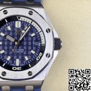 IP Factory Replica Audemars Piguet Royal Oak Offshore 15720ST.OO.A027CA.01 Sea Blue Dial