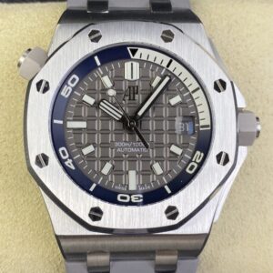 IP Factory Fake Audemars Piguet Royal Oak Offshore 15720ST.OO.A009CA.01 Grey Dial