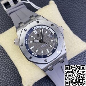 IP Factory Fake Audemars Piguet Royal Oak Offshore 15720ST.OO.A009CA.01 Grey Dial
