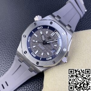 IP Factory Fake Audemars Piguet Royal Oak Offshore 15720ST.OO.A009CA.01 Grey Dial