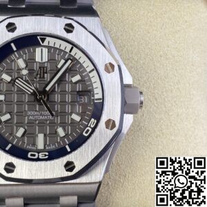 IP Factory Fake Audemars Piguet Royal Oak Offshore 15720ST.OO.A009CA.01 Grey Dial