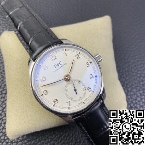 YL Factory Fake IWC Portugieser IW358303 Silver White Dial