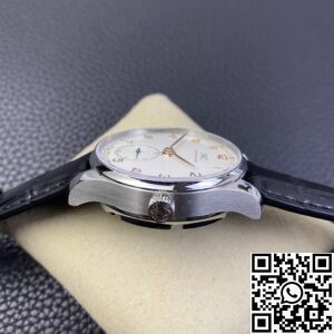 YL Factory Fake IWC Portugieser IW358303 Silver White Dial
