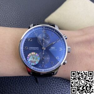 AZ Factory Replica IWC Portugieser IW371491 Blue Panda Plate
