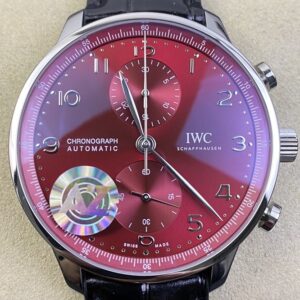 AZ Factory Replica IWC Portugieser IW371616 Red Panda Plate Watches
