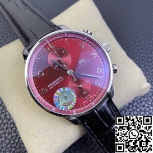 AZ Factory Replica IWC Portugieser IW371616 Red Panda Plate Watches
