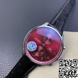 AZ Factory Replica IWC Portugieser IW371616 Red Panda Plate Watches