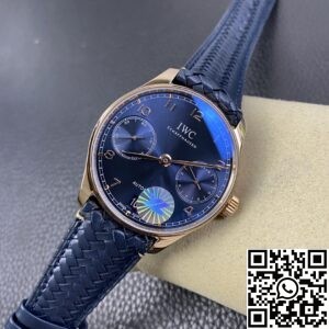 YL Factory Replica IWC Portugieser IW500713 Blue Panda Plate