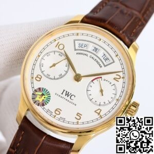 ZF Factory Fake IWC Portugieser IW503504 Gold Watch