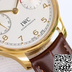 ZF Factory Fake IWC Portugieser IW503504 Gold Watch