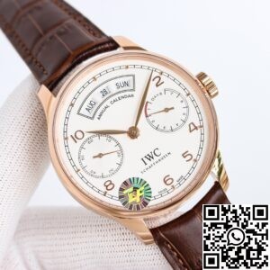 ZF Factory Fake IWC Portugieser IW503504 Rose Gold Watch
