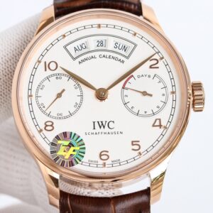 ZF Factory Fake IWC Portugieser IW503504 Rose Gold Watch