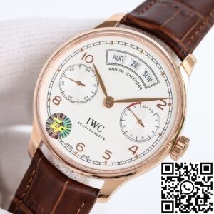 ZF Factory Fake IWC Portugieser IW503504 Rose Gold Watch