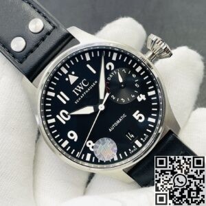 ZF Factory Replica IWC Pilot IW501001 Black Dial Size 46mm