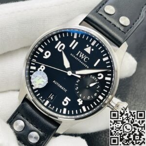 ZF Factory Replica IWC Pilot IW501001 Black Dial Size 46mm