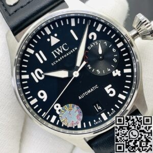 ZF Factory Replica IWC Pilot IW501001 Black Dial Size 46mm