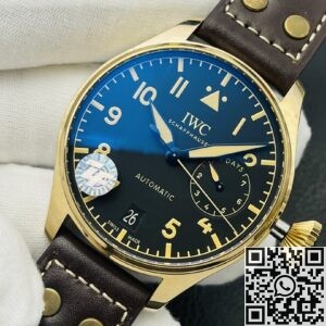 ZF Factory Fake IWC Pilot IW501005 Bronze Case Size 46mm
