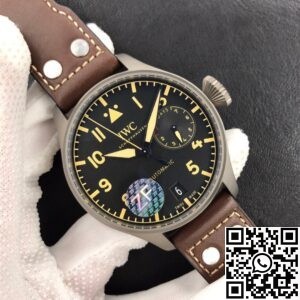 ZF Factory Replica IWC Pilot IW501004 Titanium Case Size 46mm