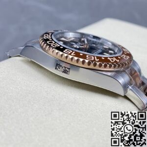 C+ Factory Replica Rolex GMT Master II M126711CHNR-0002 3285 Rose Gold Watch