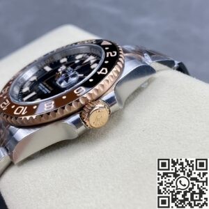 C+ Factory Replica Rolex GMT Master II M126711CHNR-0002 3285 Rose Gold Watch
