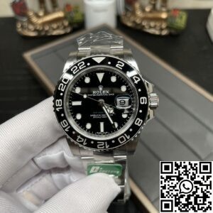 C+ Factory Fake Rolex GMT Master II 116713LN-0001 3285 Black Dial