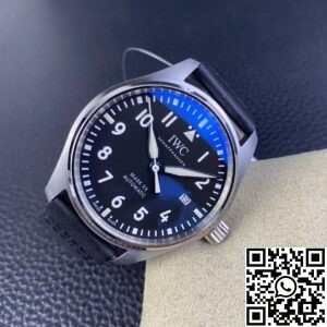 V7 Factory Replica IWC Pilot IW328201 Black Dial