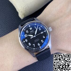V7 Factory Replica IWC Pilot IW328201 Black Dial