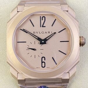 BV Factory Replica Bvlgari Octo Finissimo 102912 Rose Gold Watch