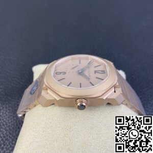 BV Factory Replica Bvlgari Octo Finissimo 102912 Rose Gold Watch