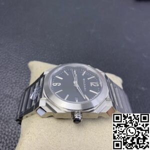 BV Factory Replica Bvlgari Octo Finissimo 102031 Black Dial