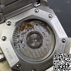 BV Factory Replica Bvlgari Octo Finissimo 102031 Black Dial