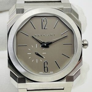 BV Factory Replica Bvlgari Octo Finissimo 103464 Silver Dial