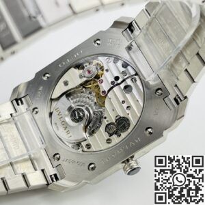 BV Factory Replica Bvlgari Octo Finissimo 103464 Silver Dial