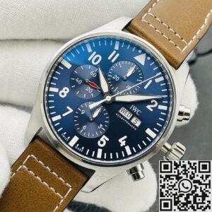 ZF Factory Replica IWC Pilot IW377714 Blue Dial