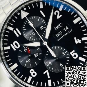 ZF Factory Fake IWC Pilot IW377710 Black Dial Watch
