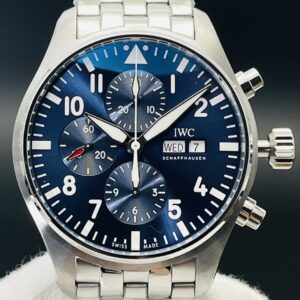 ZF Factory Replica IWC Pilot IW377717 Blue Dial