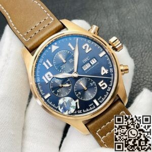 ZF Factory Fake IWC Pilot IW377721 Red Gold