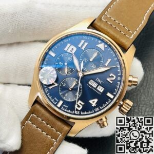 ZF Factory Fake IWC Pilot IW377721 Red Gold