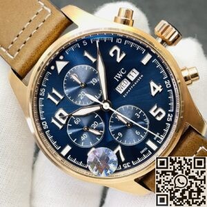 ZF Factory Fake IWC Pilot IW377721 Red Gold