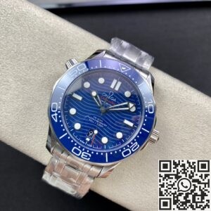 VS Factory Fake Omega Seamaster Diver 300M 210.22.42.20.01.004 Black Dial