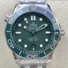 VS Factory Replica Omega Seamaster Diver 300M 210.30.42.20.10.001 Green Dial