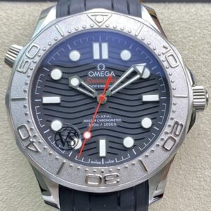 VS Factory Fake Omega Seamaster Diver 300M 210.32.42.20.01.002 Black Dial