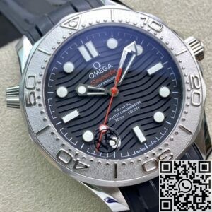 VS Factory Fake Omega Seamaster Diver 300M 210.32.42.20.01.002 Black Dial