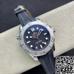 VS Factory Fake Omega Seamaster Diver 300M 210.32.42.20.01.002 Black Dial