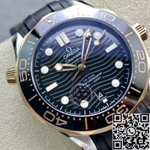 VS. Factory Fake Omega Seamaster Diver 300M 210.22.42.20.01.002 Rose Gold Watch