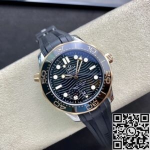 VS. Factory Fake Omega Seamaster Diver 300M 210.22.42.20.01.002 Rose Gold Watch