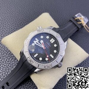 VS. Factory Replica Omega Seamaster Diver 300M 210.32.42.20.01.002 Black Rubber Strap